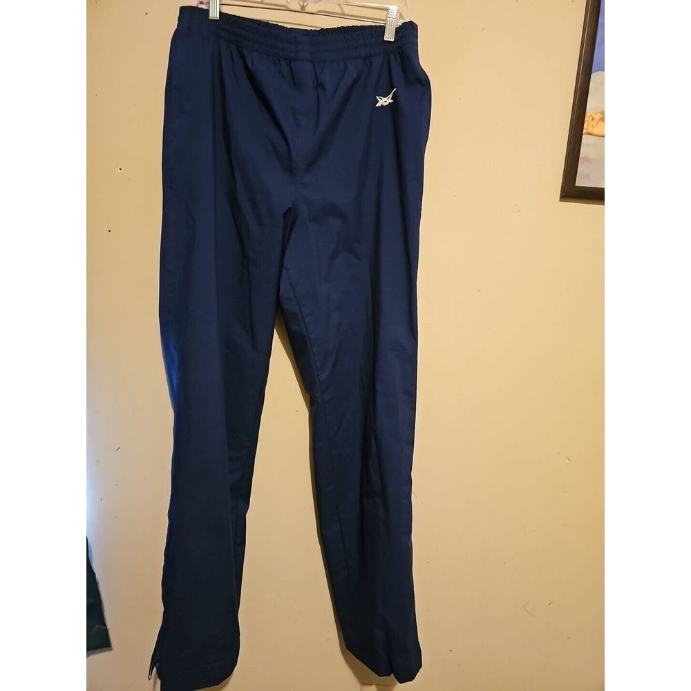 Vintage Y2K Asics Gore Tex Baggy Black Grunge Opium Rain Pants Large 32x30